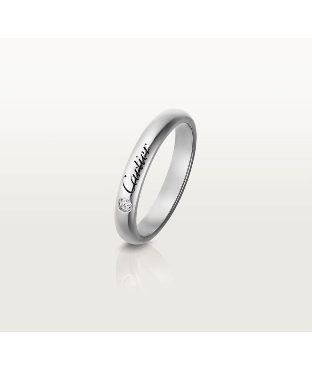 CARTIER Белое кольцо из белого золота, фото 9