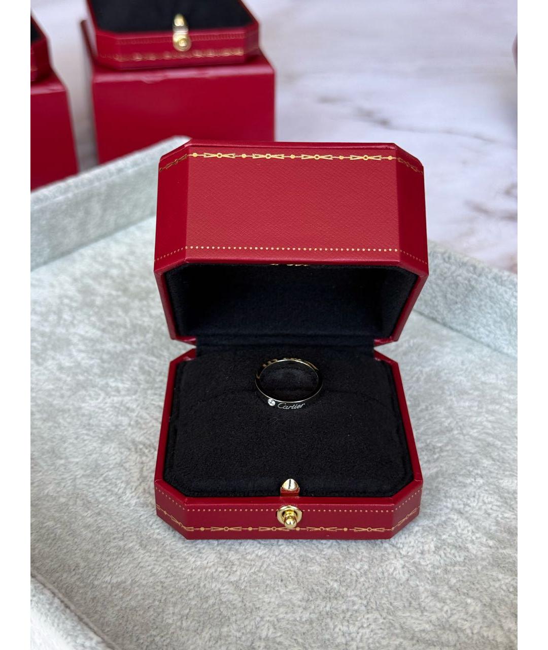 CARTIER Белое кольцо из белого золота, фото 2