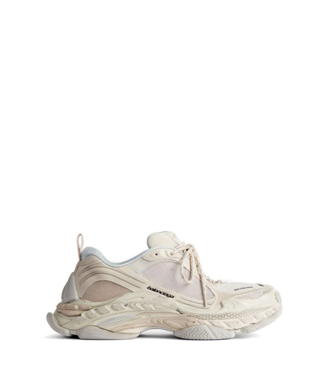 BALENCIAGA Белые текстильные кроссовки, фото 1