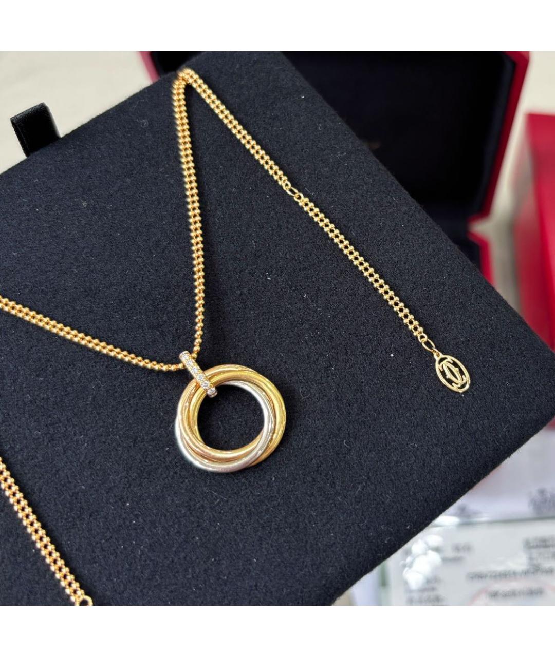 CARTIER Мульти колье из желтого золота, фото 3
