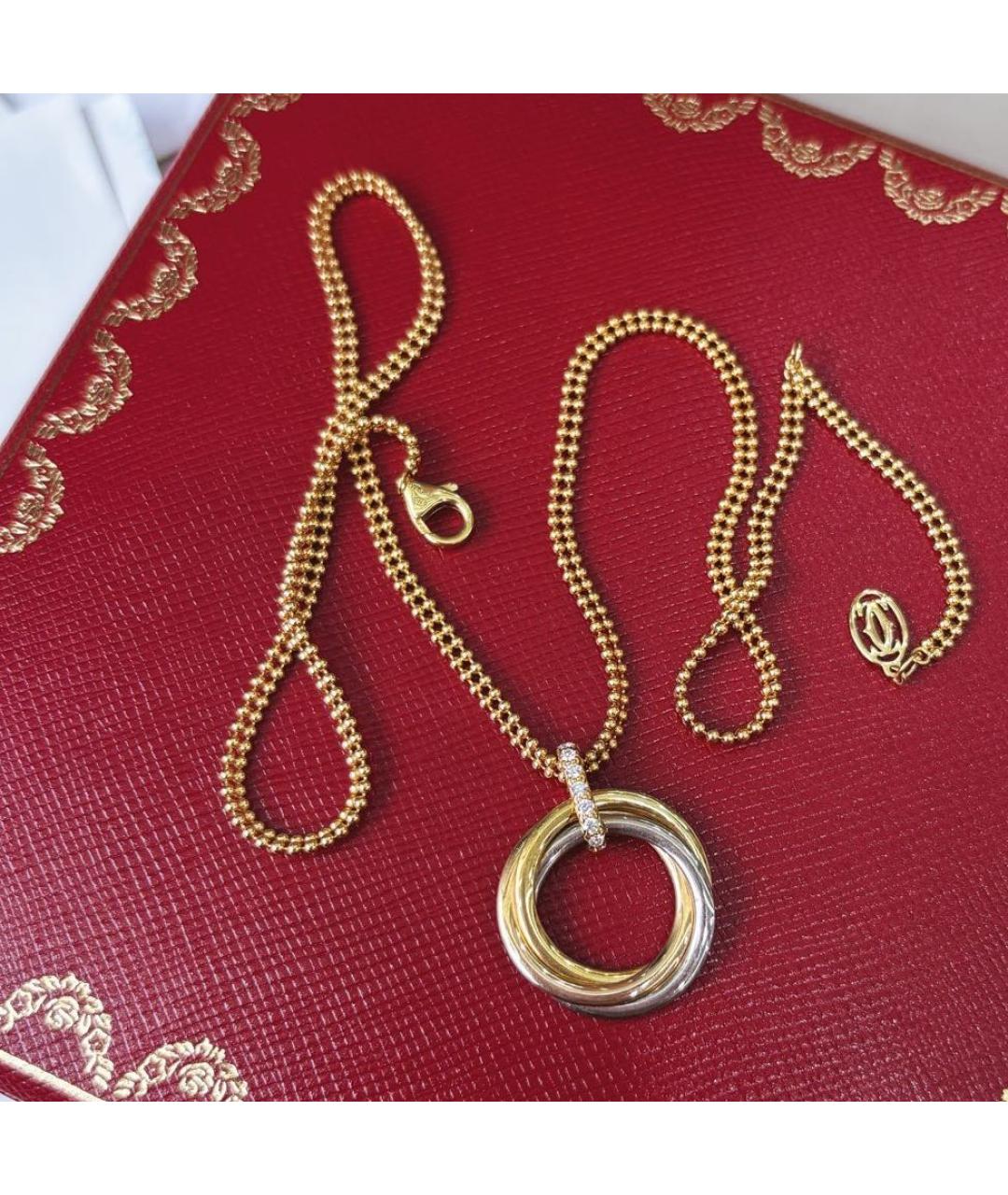 CARTIER Мульти колье из желтого золота, фото 4