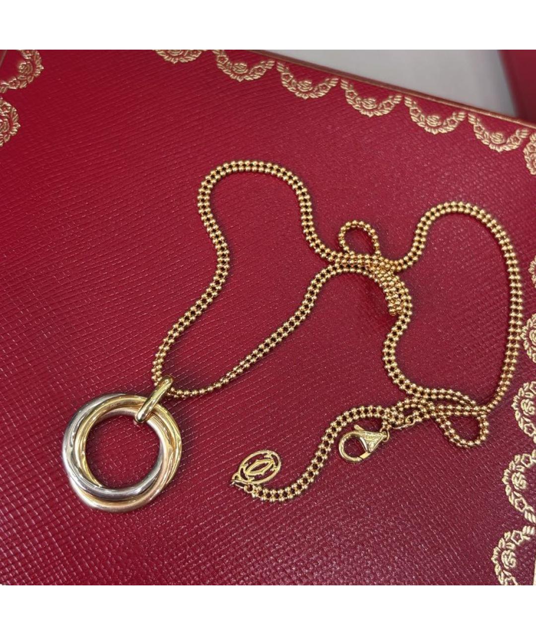 CARTIER Мульти колье из желтого золота, фото 5