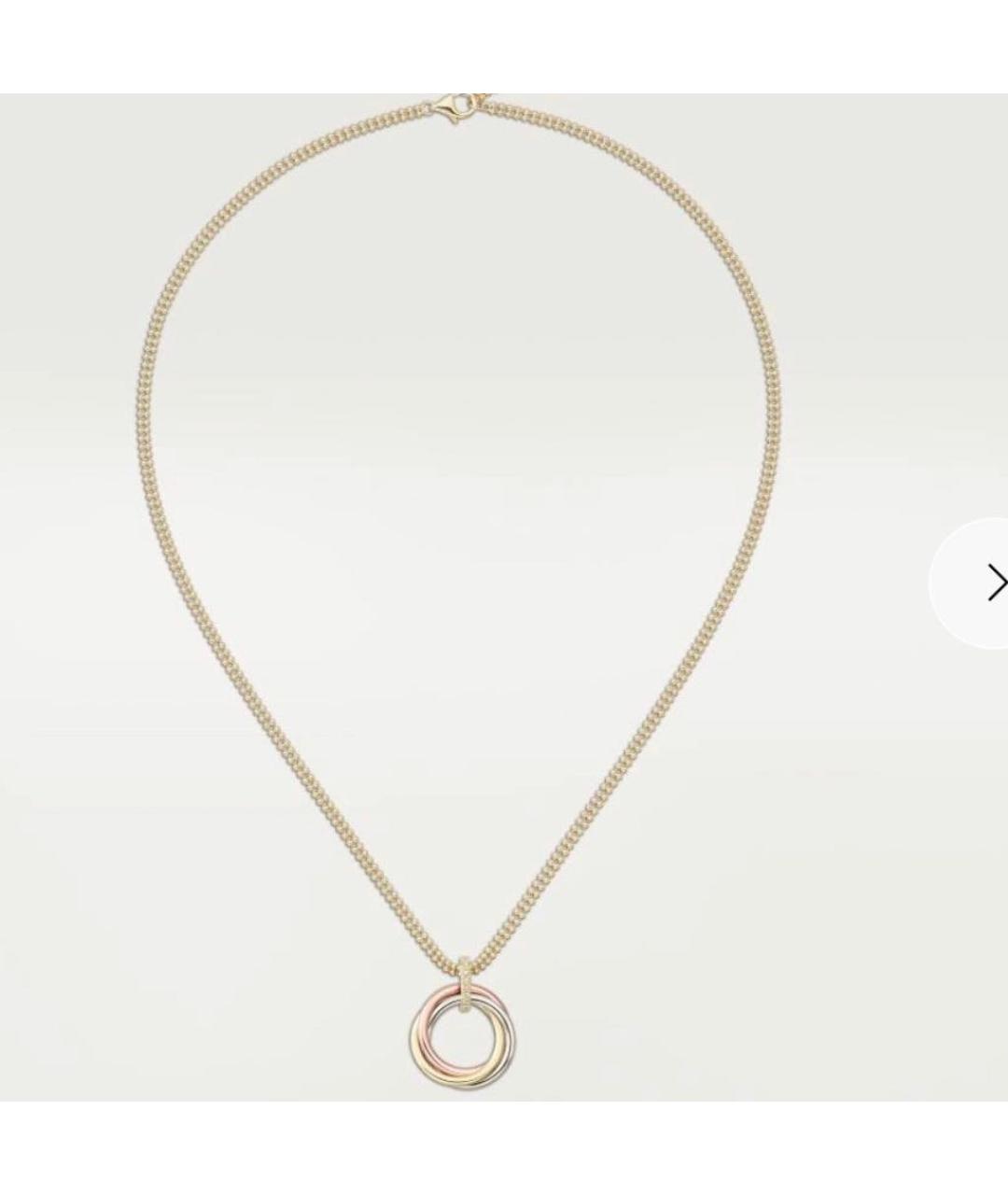CARTIER Мульти колье из желтого золота, фото 7