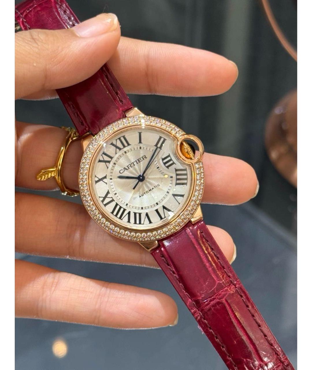 CARTIER Золотые часы из розового золота, фото 2