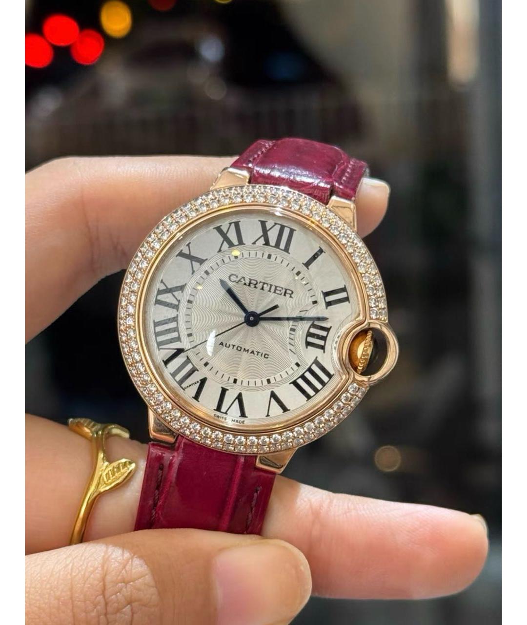 CARTIER Золотые часы из розового золота, фото 5