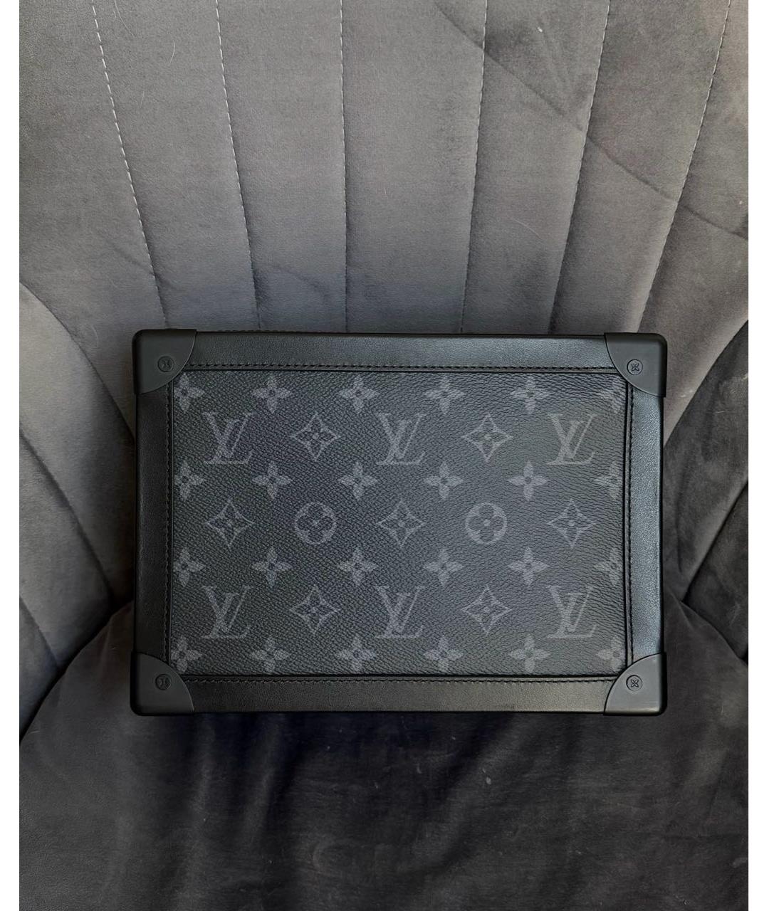 LOUIS VUITTON Черная сумка на плечо, фото 2
