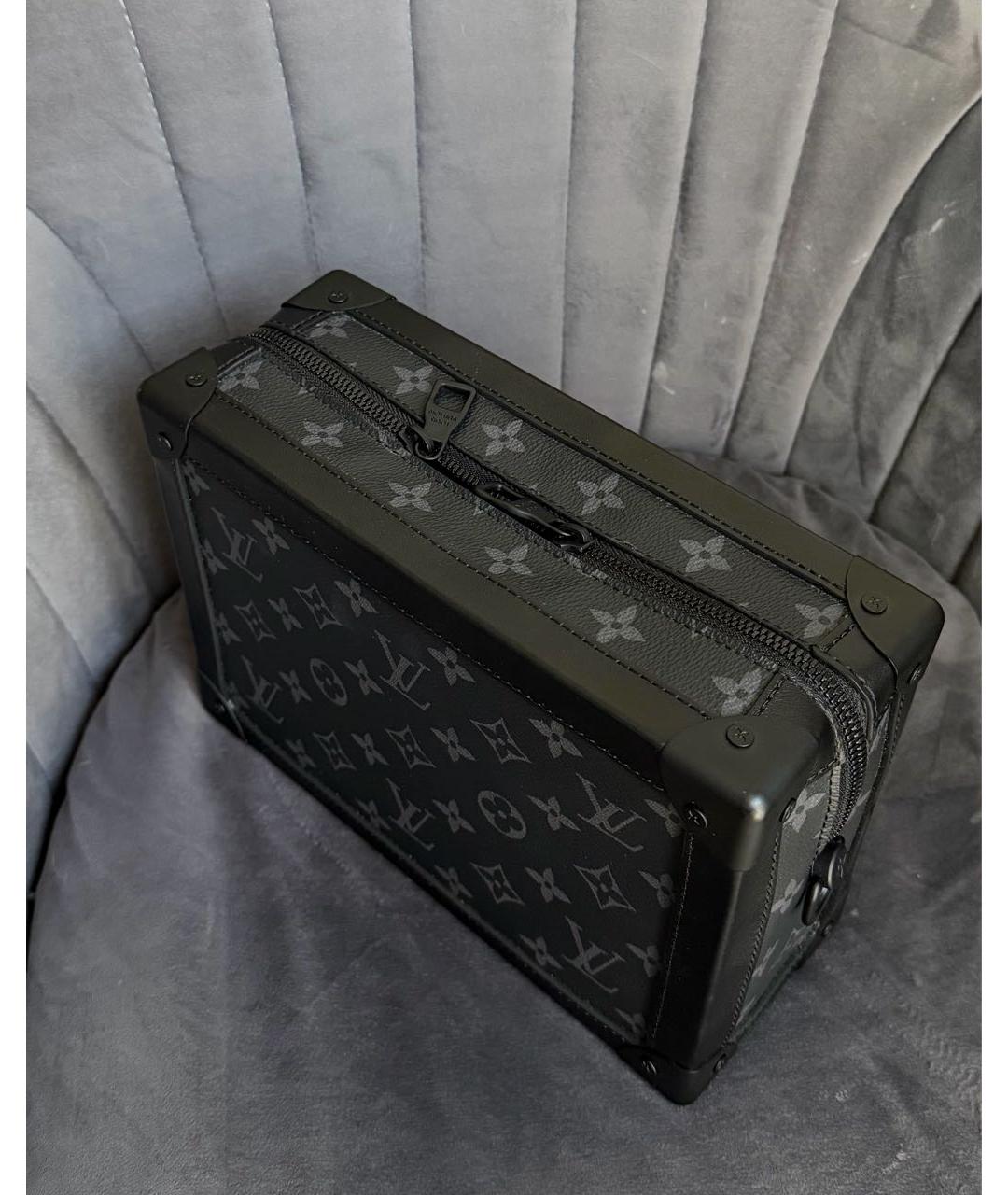 LOUIS VUITTON Черная сумка на плечо, фото 3