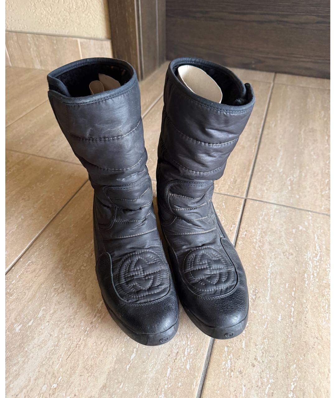 GUCCI Черные полусапоги, фото 7
