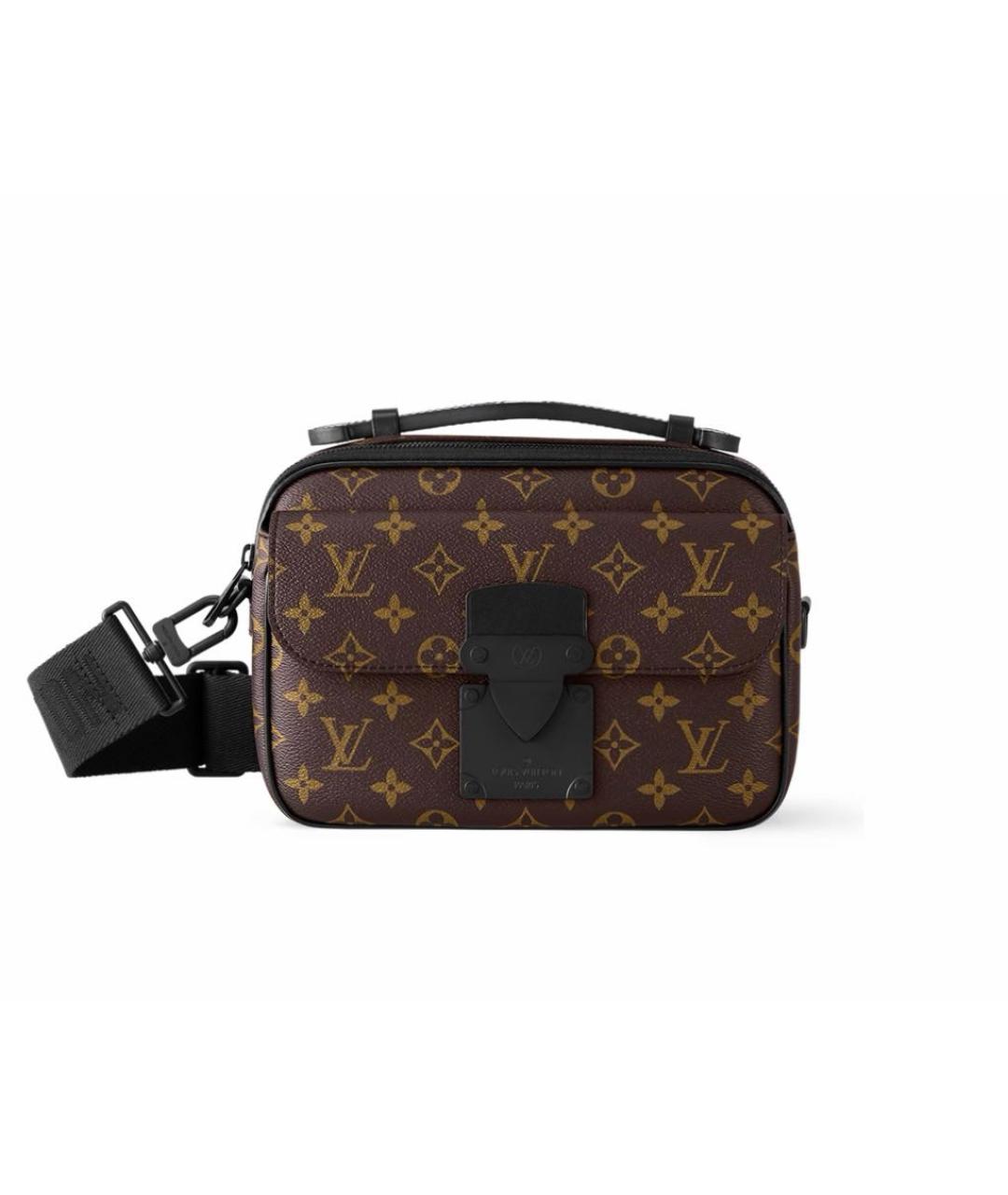 LOUIS VUITTON Коричневая сумка на плечо, фото 2