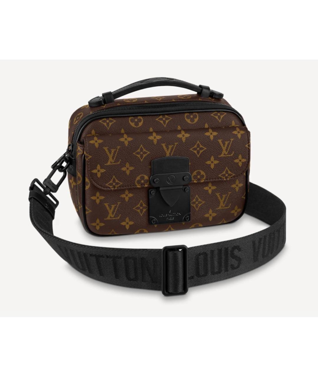LOUIS VUITTON Коричневая сумка на плечо, фото 7
