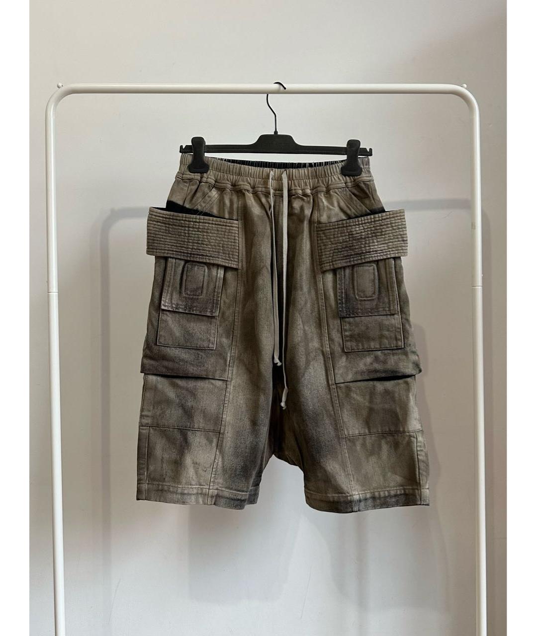 RICK OWENS DRKSHDW Хлопковые шорты, фото 4