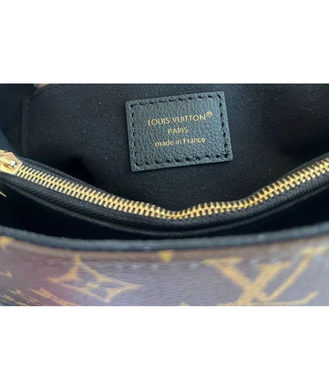 LOUIS VUITTON Коричневая сумка с короткими ручками, фото 6