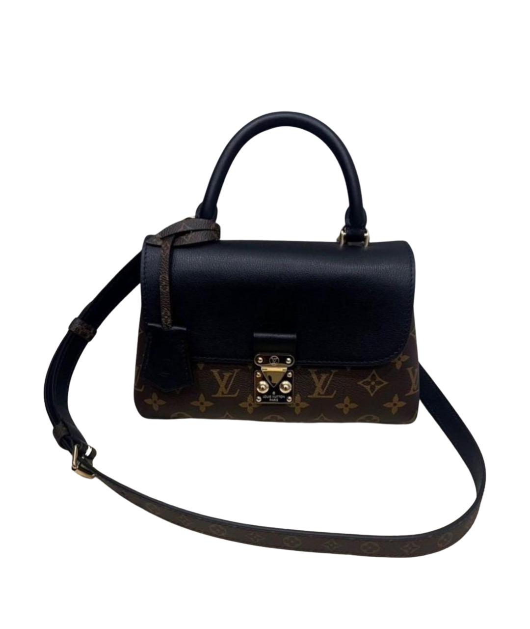 LOUIS VUITTON Коричневая сумка с короткими ручками, фото 1