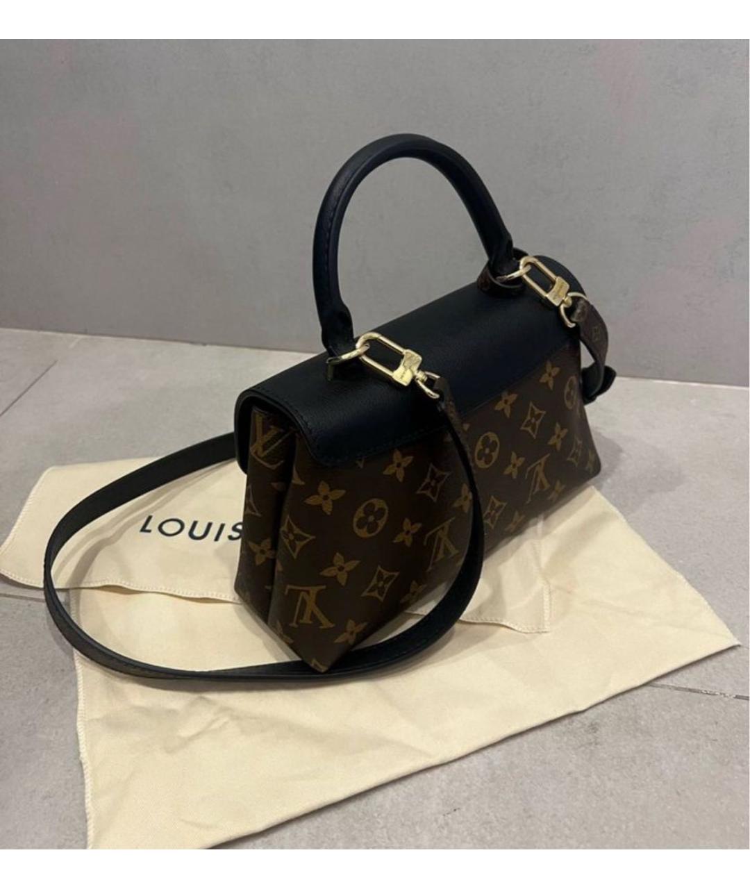 LOUIS VUITTON Коричневая сумка с короткими ручками, фото 2