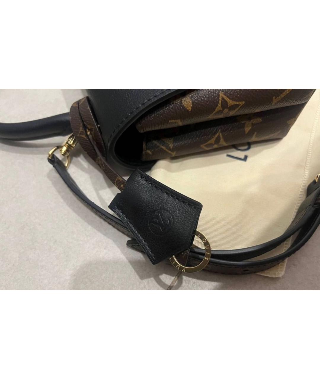 LOUIS VUITTON Коричневая сумка с короткими ручками, фото 5