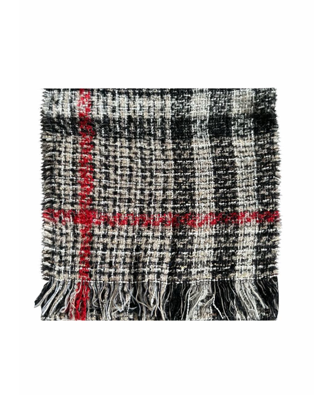 BURBERRY Бежевый шерстяной шарф, фото 1