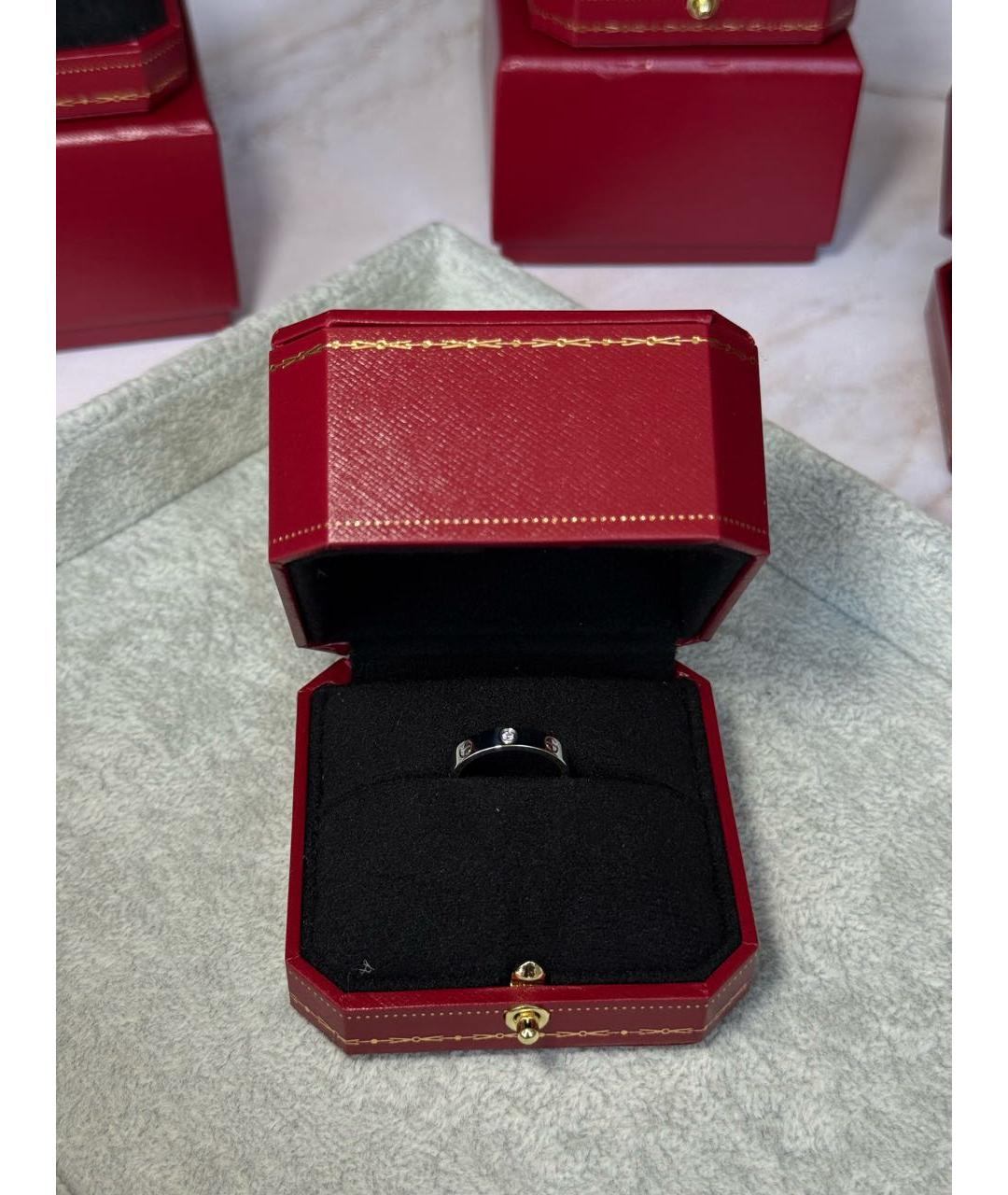 CARTIER Белое кольцо из белого золота, фото 2