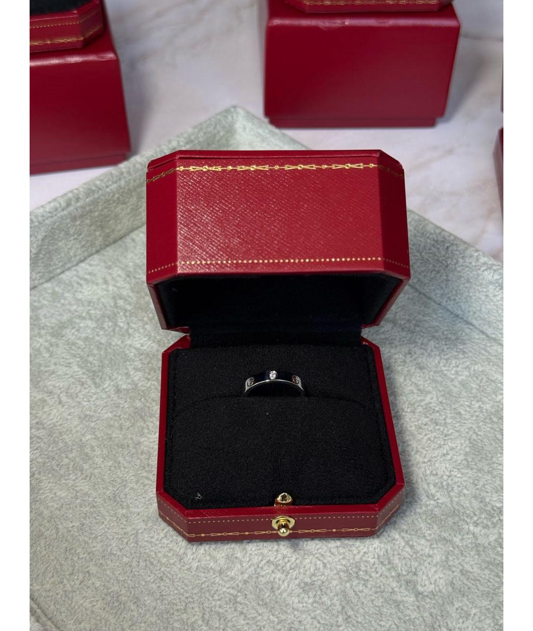 CARTIER Белое кольцо из белого золота, фото 3