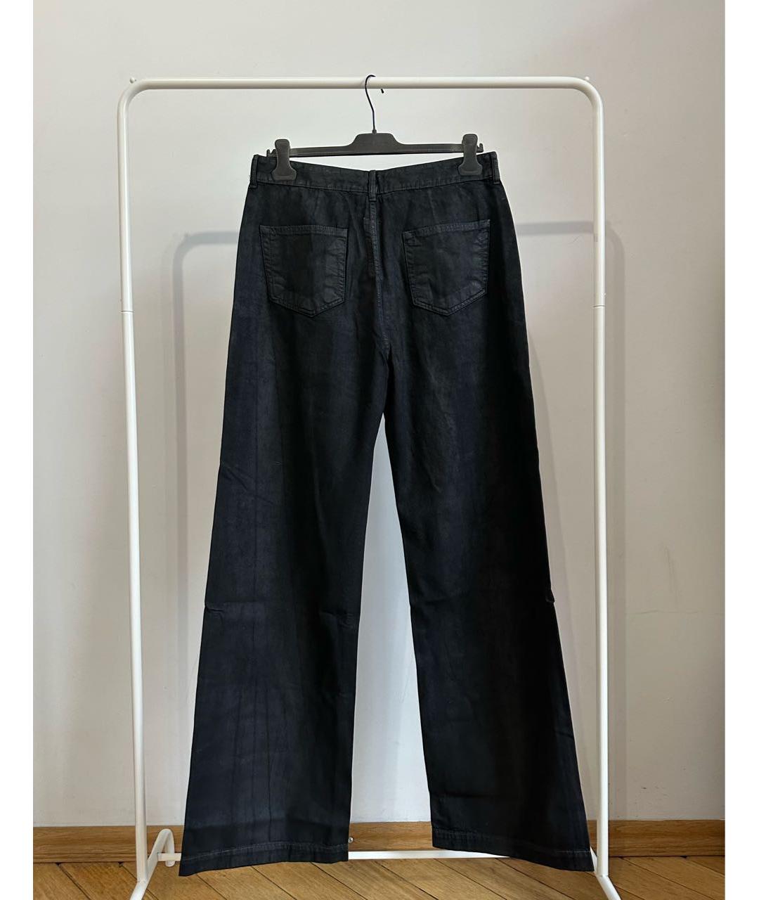RICK OWENS DRKSHDW Черные хлопковые джинсы, фото 2