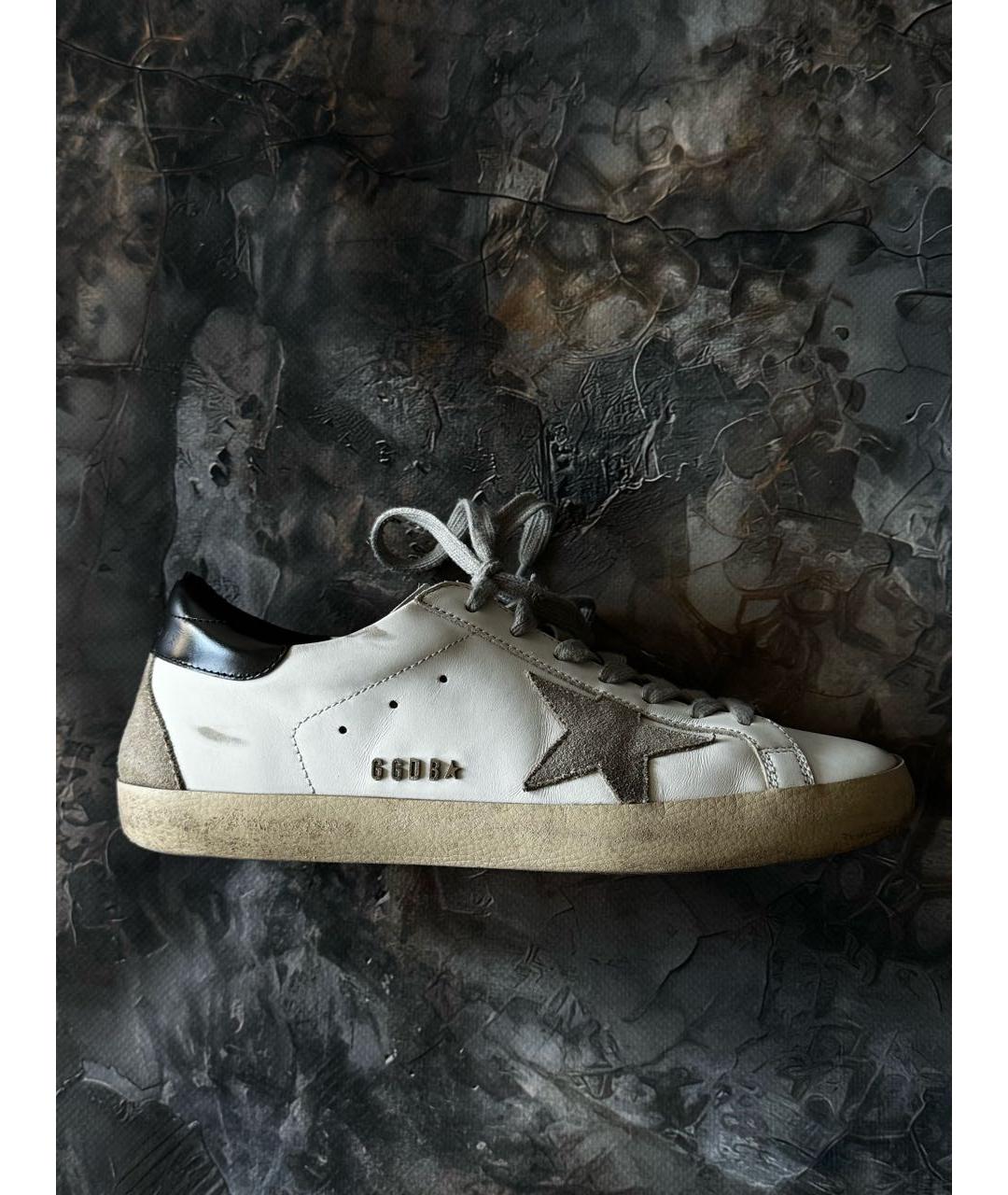 GOLDEN GOOSE DELUXE BRAND Бежевые кеды, фото 7