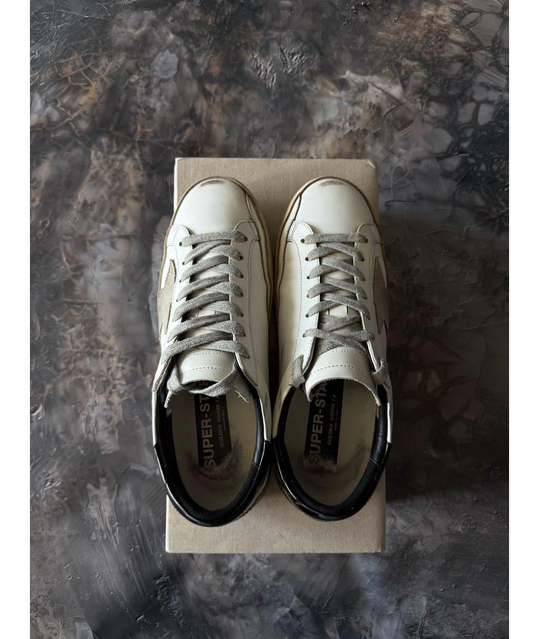 GOLDEN GOOSE DELUXE BRAND Бежевые кеды, фото 3