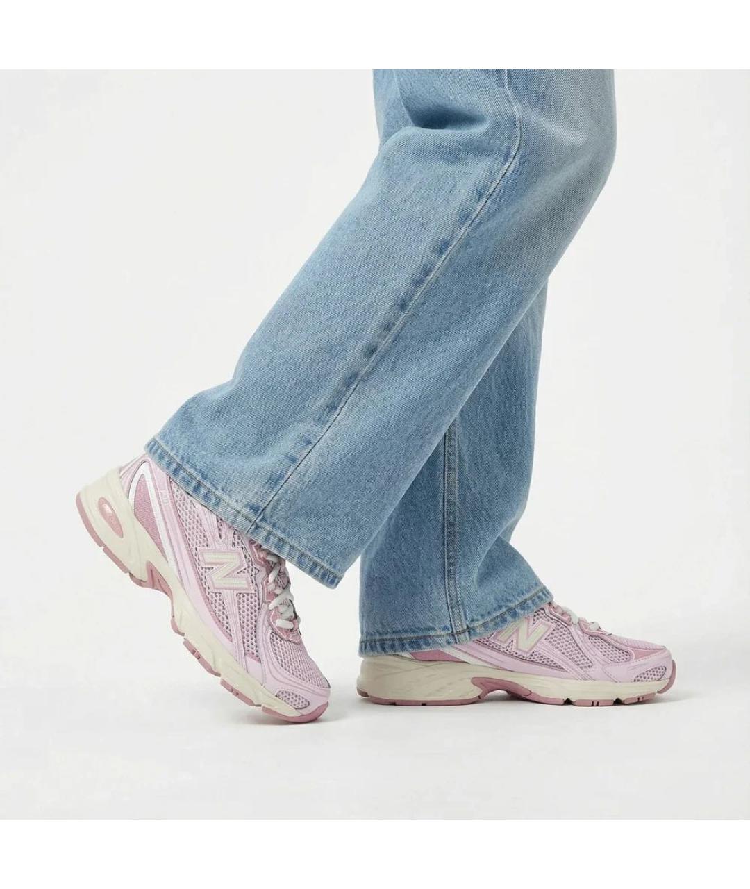 NEW BALANCE Розовые кроссовки, фото 5