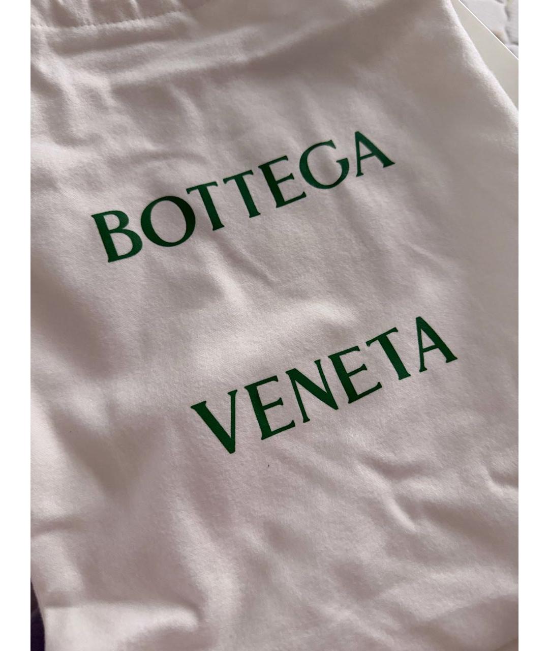 BOTTEGA VENETA Бежевая кожаная сумка через плечо, фото 7
