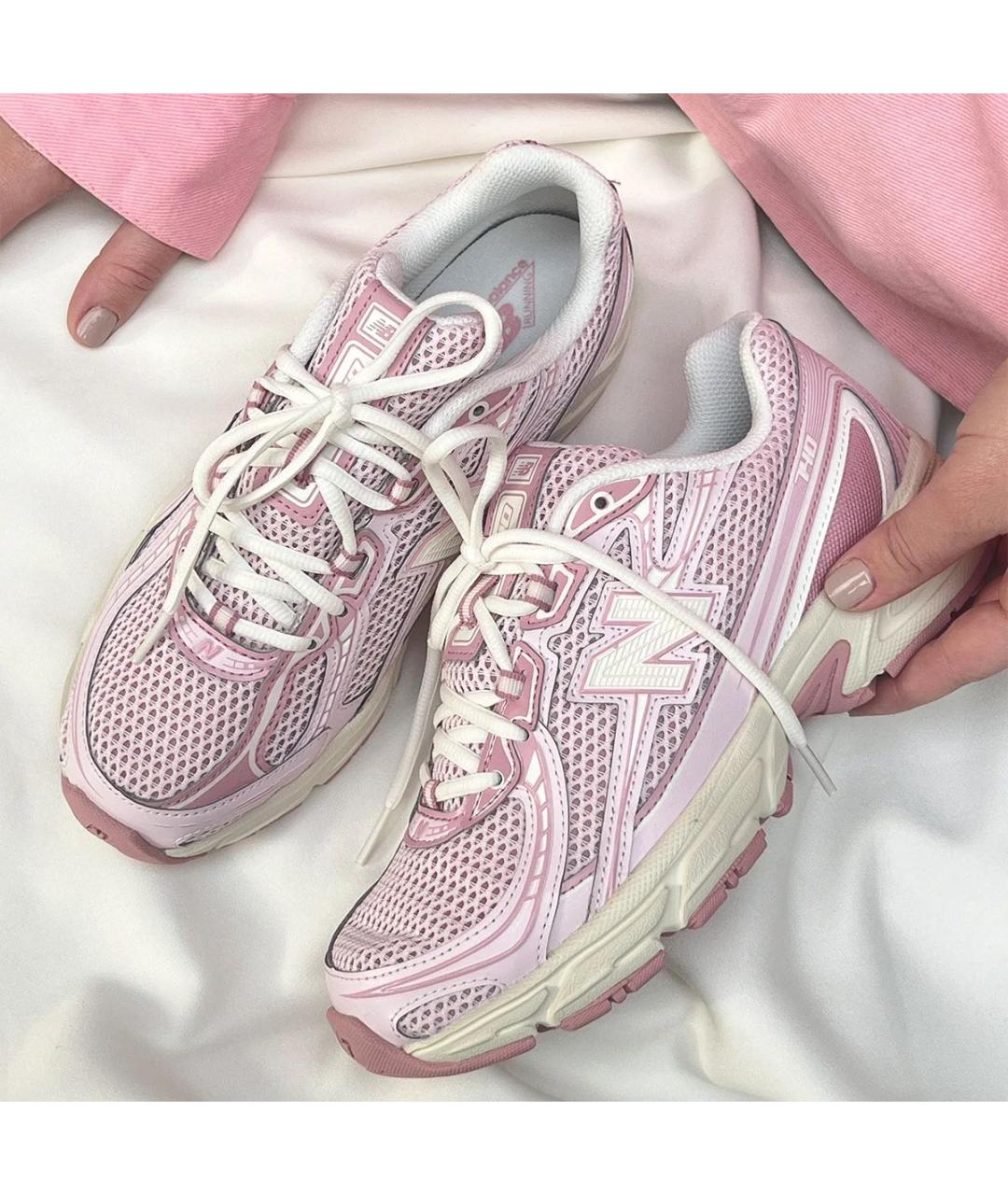 NEW BALANCE Розовые кроссовки, фото 4