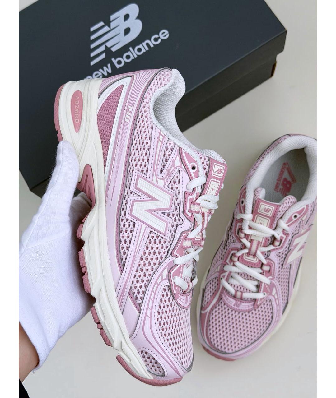 NEW BALANCE Розовые кроссовки, фото 5
