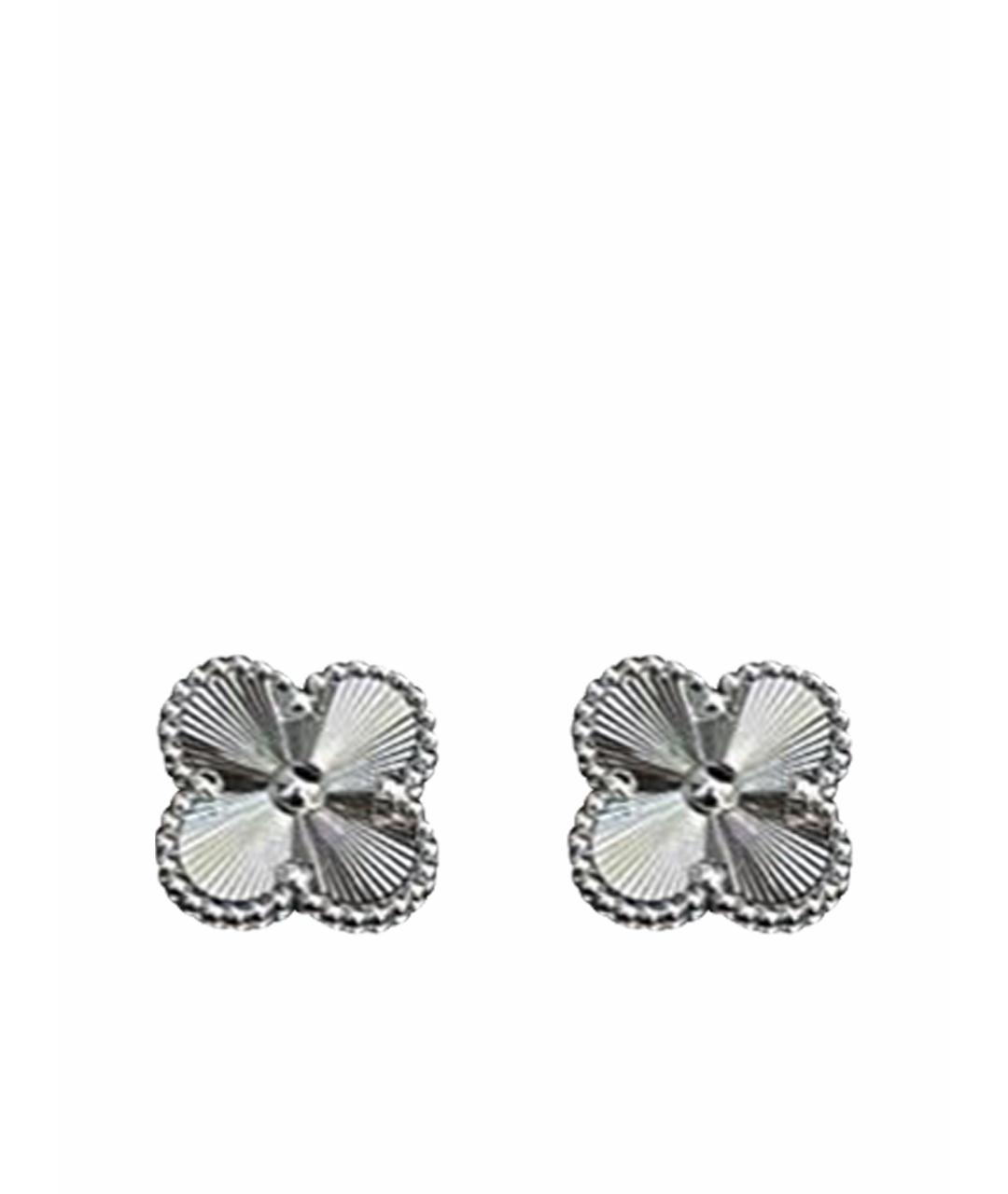 VAN CLEEF & ARPELS Белые серьги из белого золота, фото 1