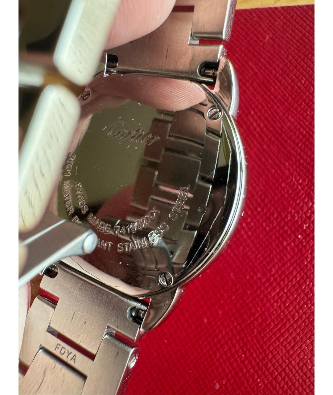 CARTIER Серебряные металлические часы, фото 2