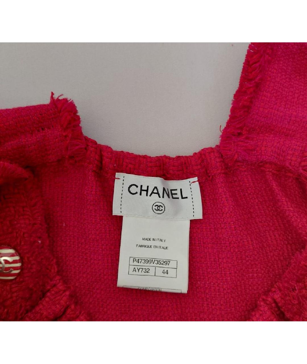 CHANEL Красный сарафан, фото 4
