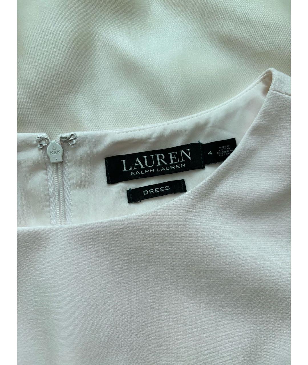 RALPH LAUREN Мульти полиэстеровое повседневное платье, фото 3