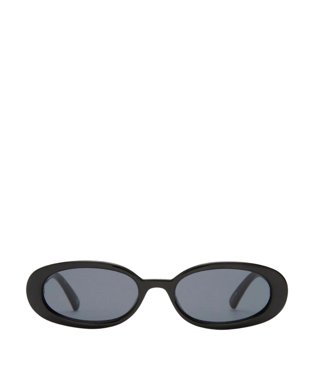 LE SPECS Черные пластиковые солнцезащитные очки, фото 1