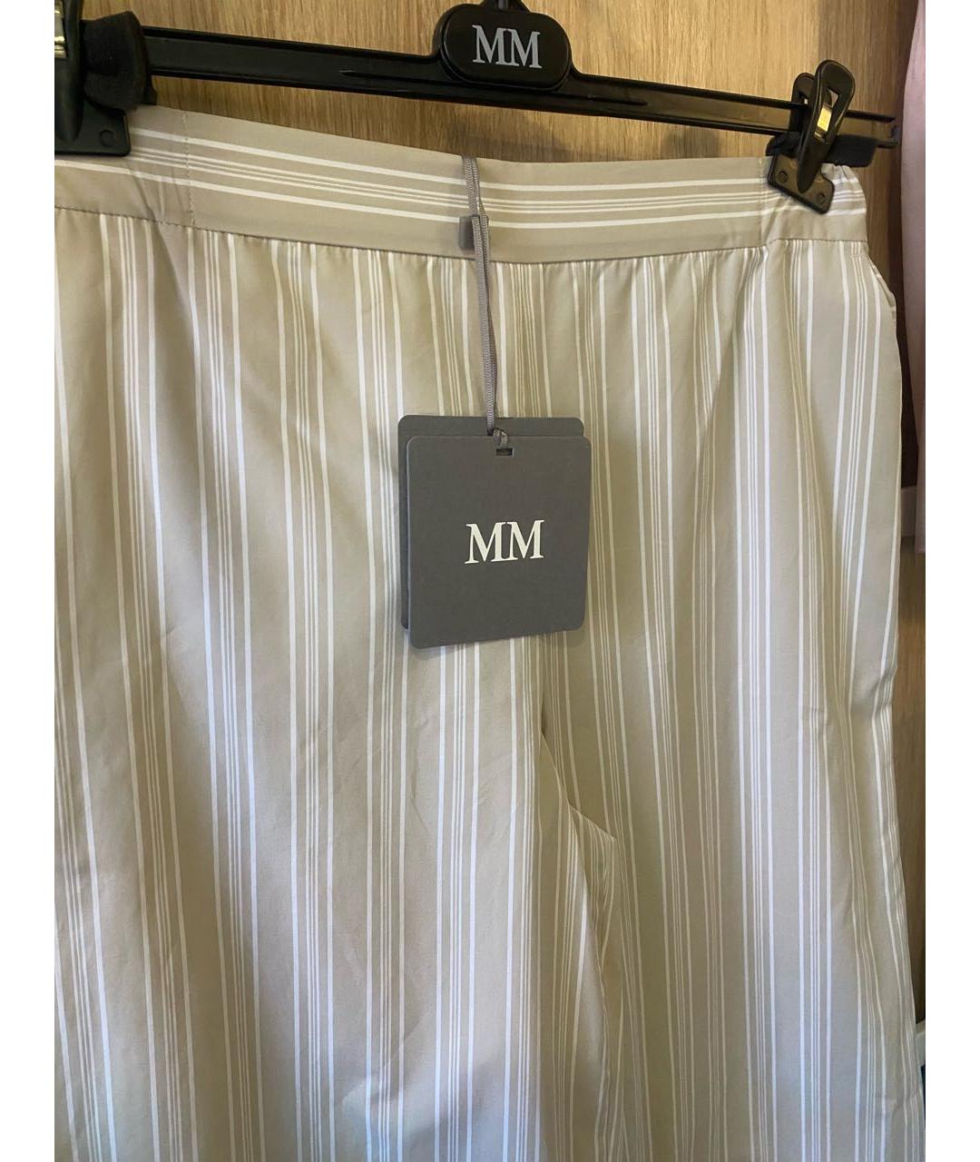 MAX MARA Бежевые брюки широкие, фото 2