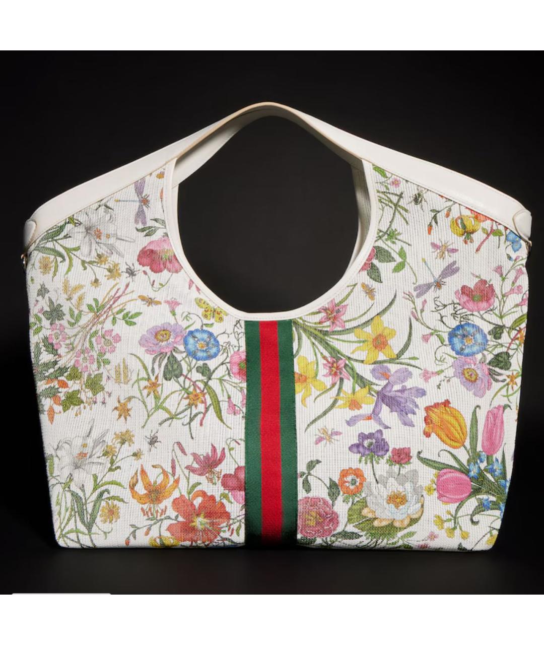 GUCCI Белая сумка тоут, фото 2