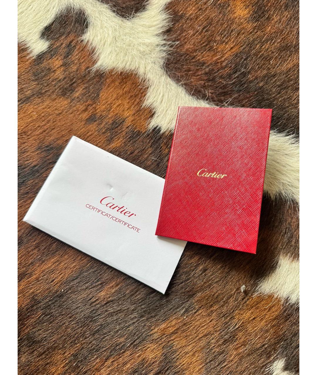 CARTIER Серебряное кольцо из белого золота, фото 4