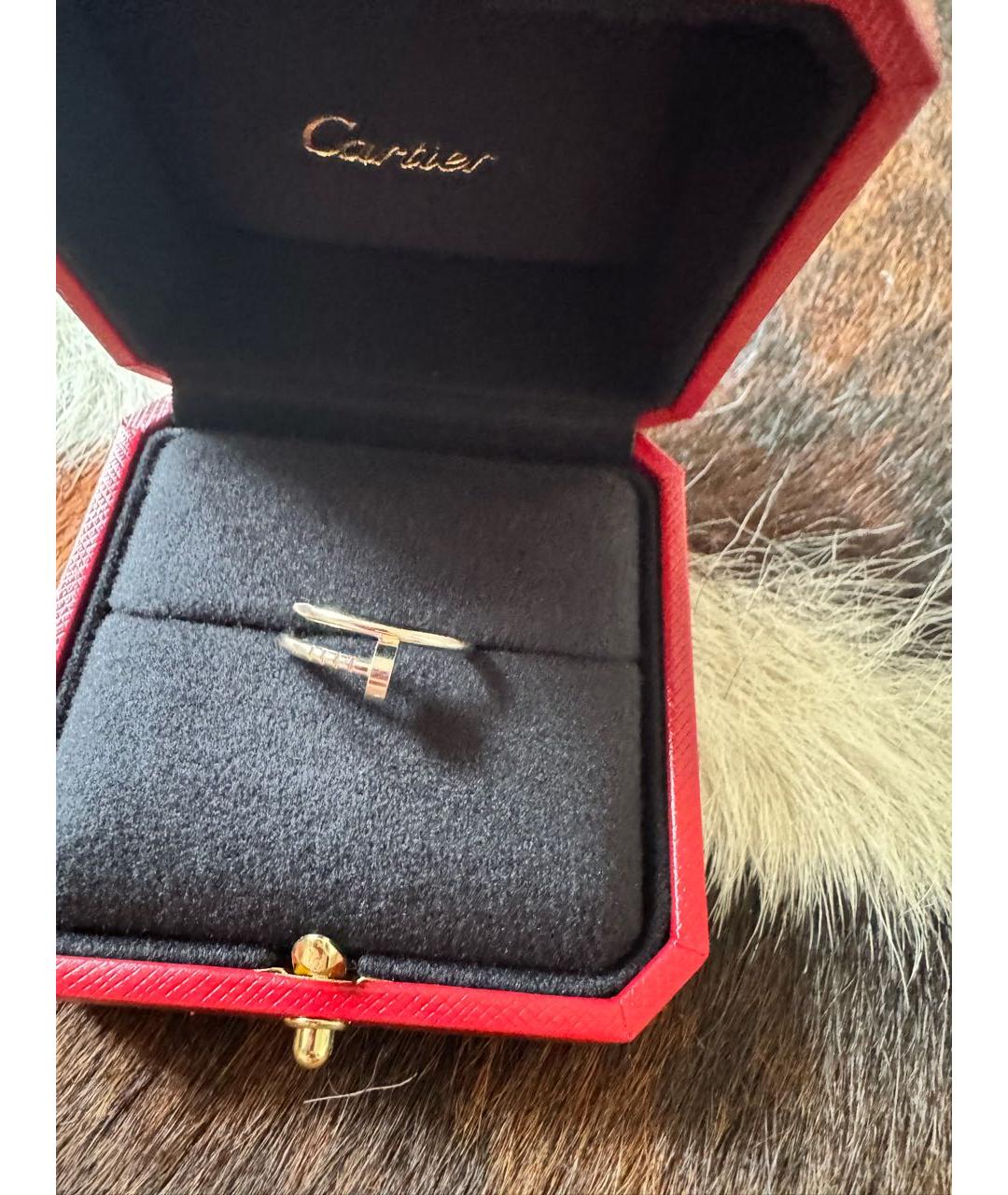 CARTIER Серебряное кольцо из белого золота, фото 3
