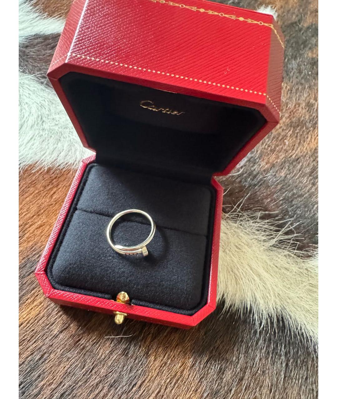 CARTIER Серебряное кольцо из белого золота, фото 6