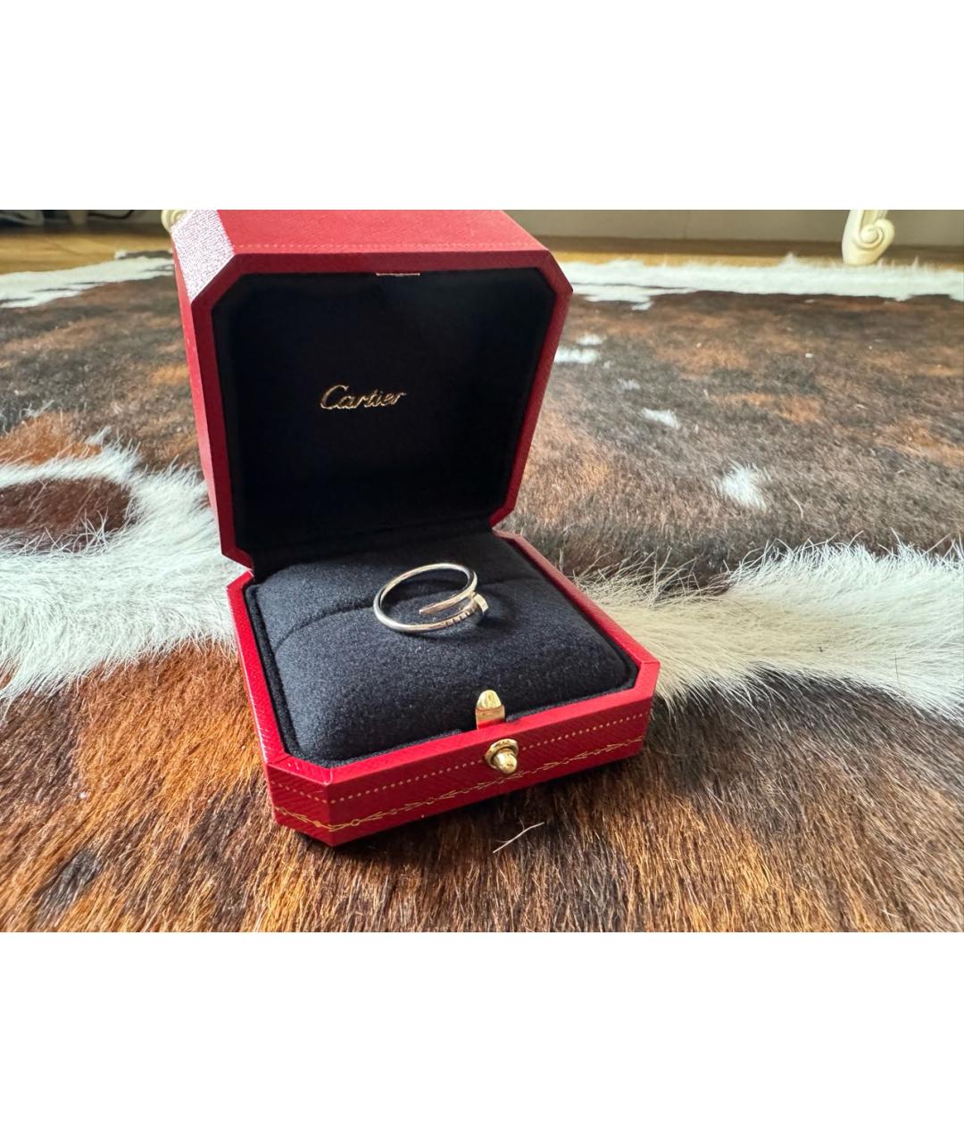 CARTIER Серебряное кольцо из белого золота, фото 2