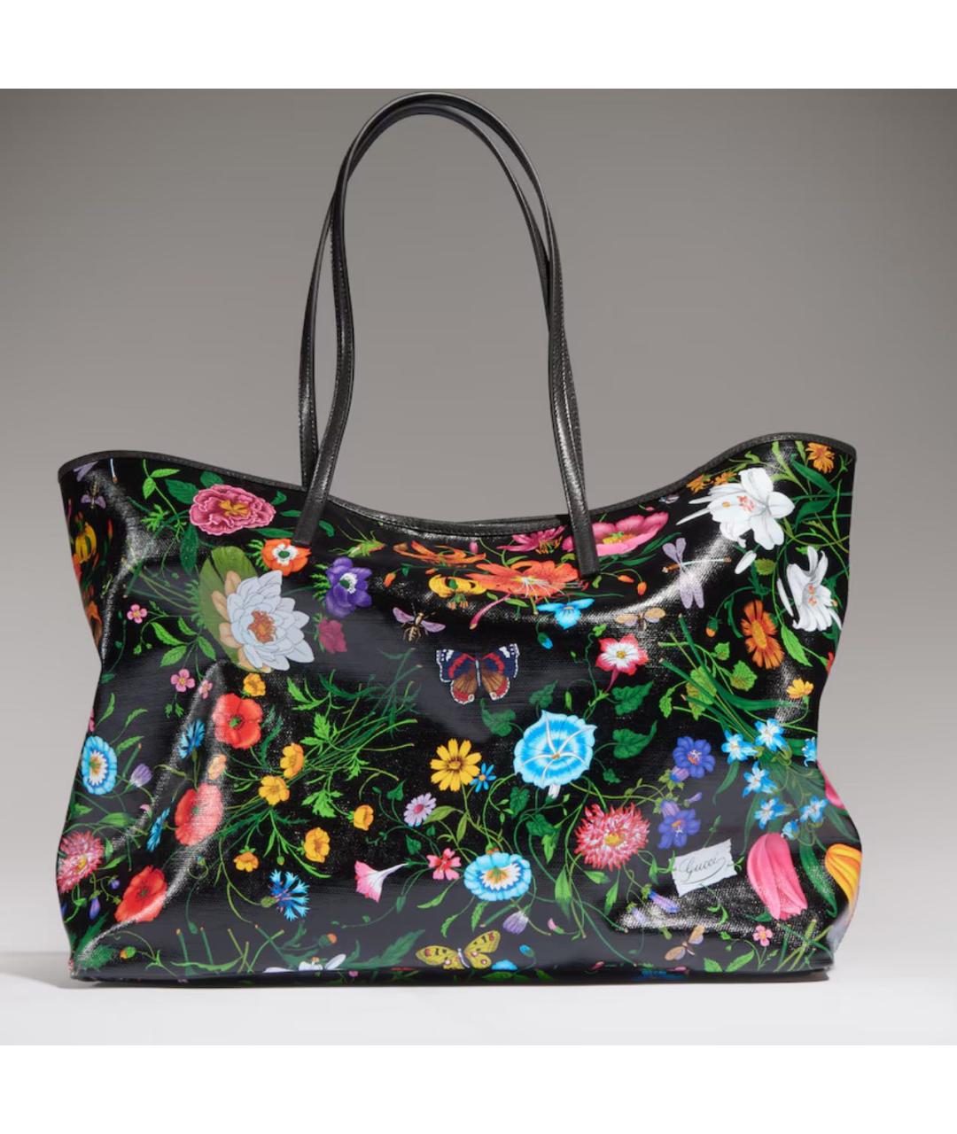 GUCCI Черная сумка тоут, фото 4