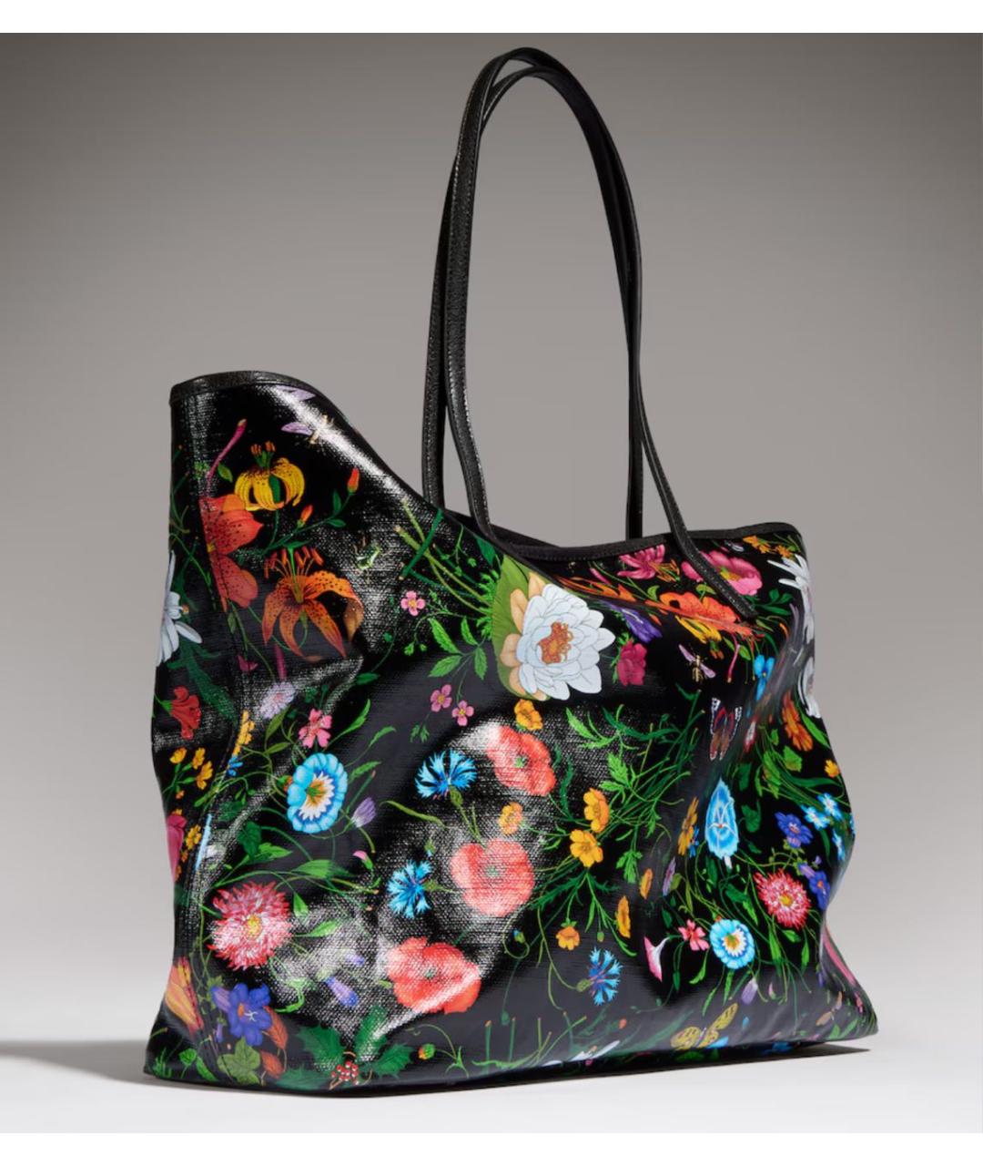 GUCCI Черная сумка тоут, фото 2