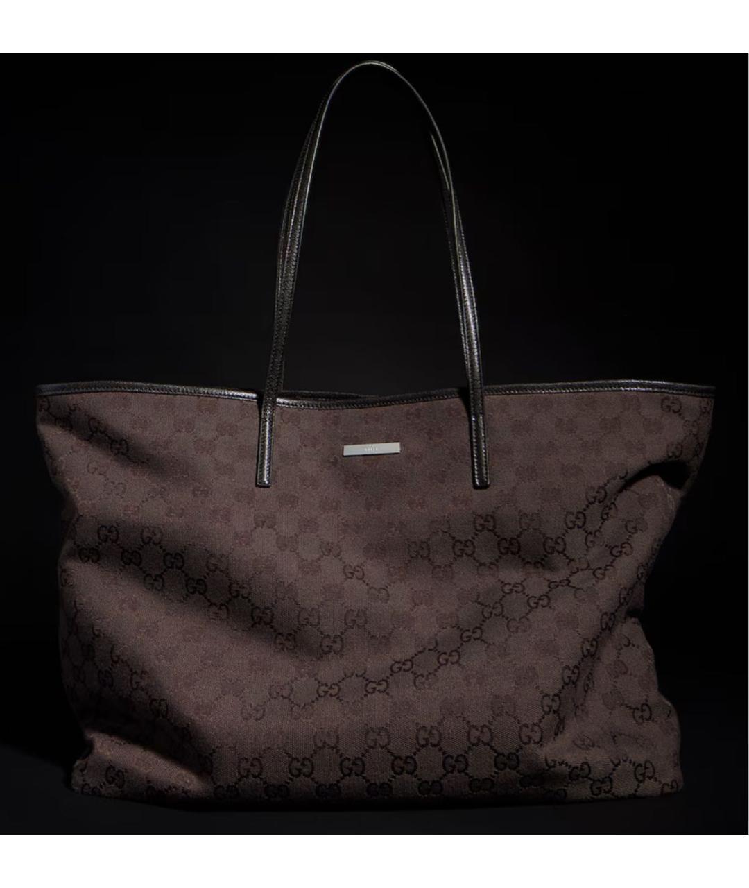 GUCCI Коричневая сумка тоут, фото 2