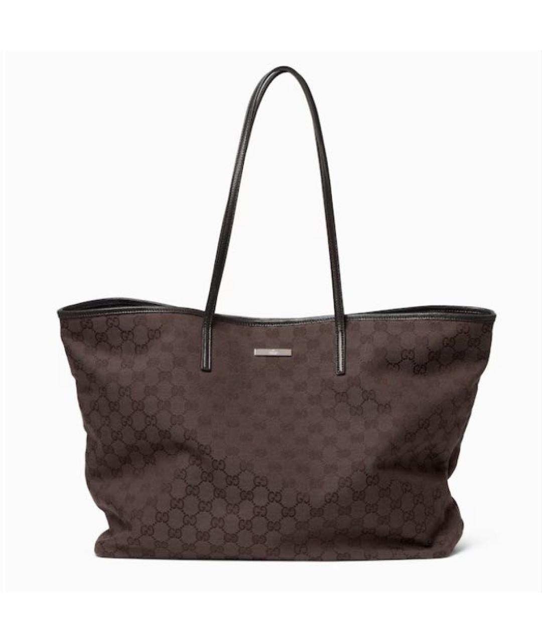 GUCCI Коричневая сумка тоут, фото 5