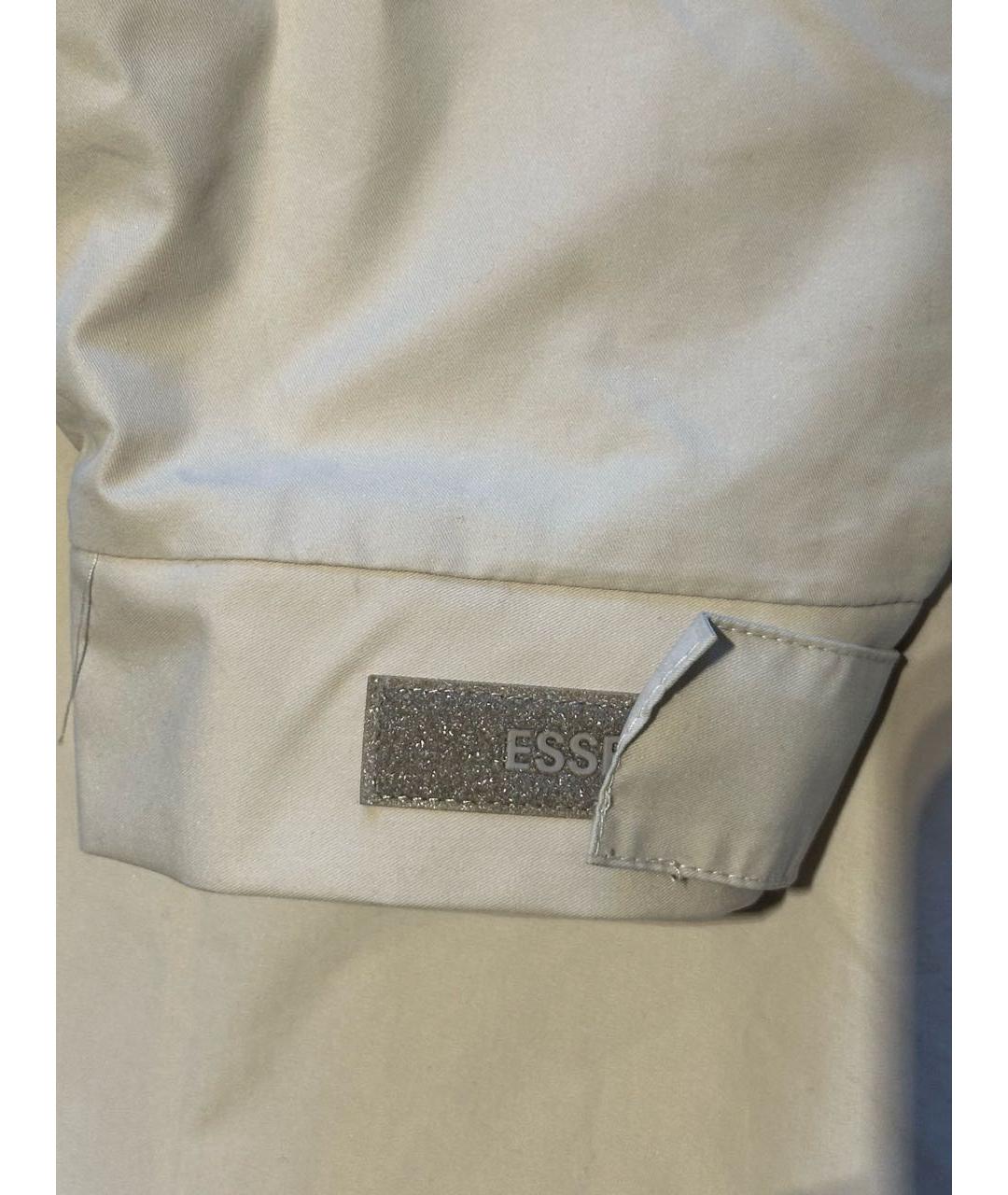FEAR OF GOD ESSENTIALS Бежевая хлопковая куртка, фото 5