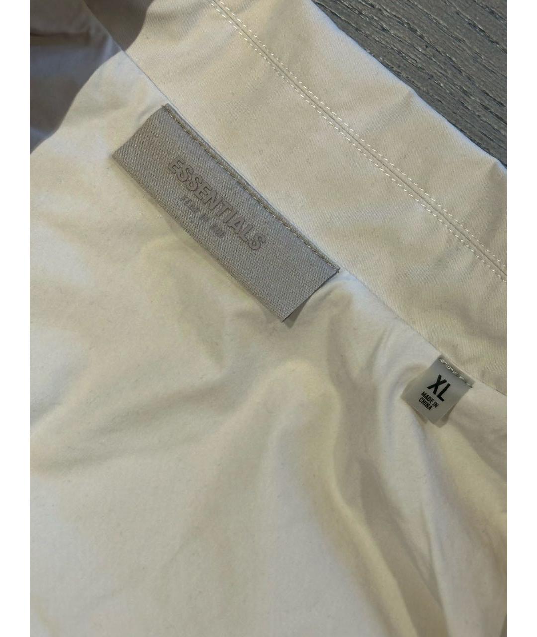 FEAR OF GOD ESSENTIALS Бежевая хлопковая куртка, фото 3