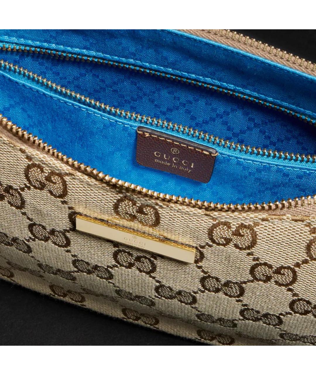 GUCCI Бежевая сумка с короткими ручками, фото 4