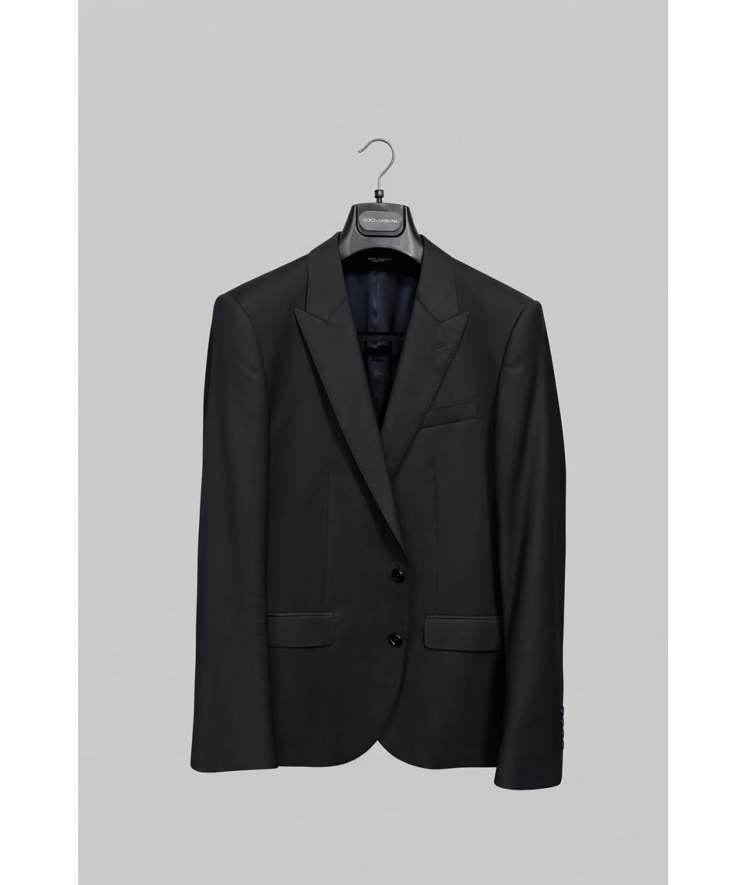 DOLCE&GABBANA Синий классический костюм, фото 9