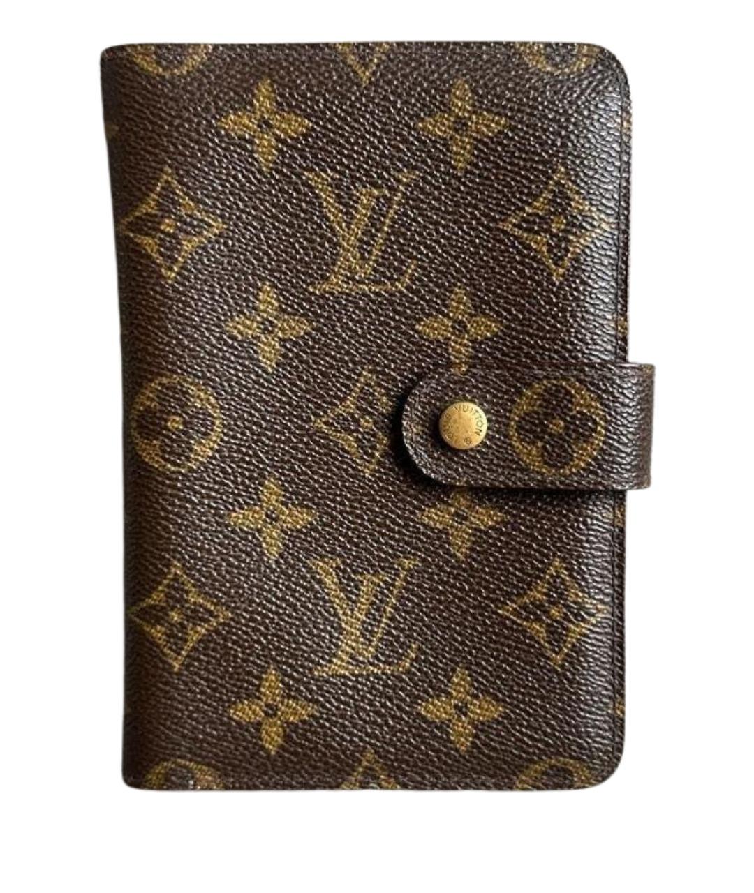 LOUIS VUITTON Коричневый кошелек, фото 1