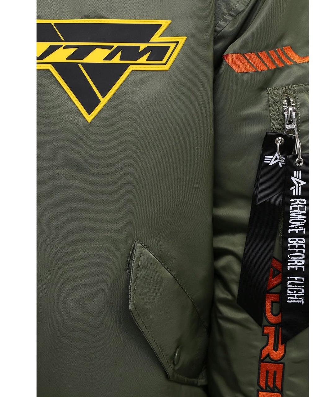 VETEMENTS Хаки куртка, фото 5